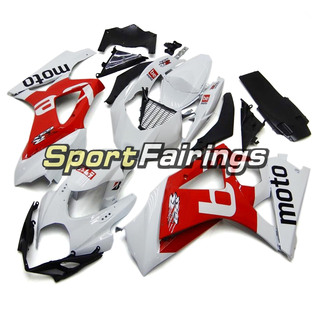Fairing Kit Fit For Suzuki GSXR1000 K7 2007 - 2008 - White Red
