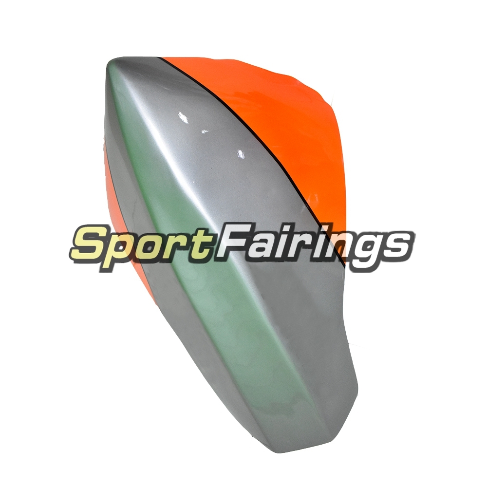 Fiberglass Racing Fairing Kit Fit For Yamaha YZF R1 2009 - 2011 - Silver Orange