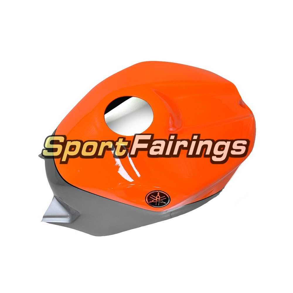 Fiberglass Racing Fairing Kit Fit For Yamaha YZF R1 2009 - 2011 - Silver Orange