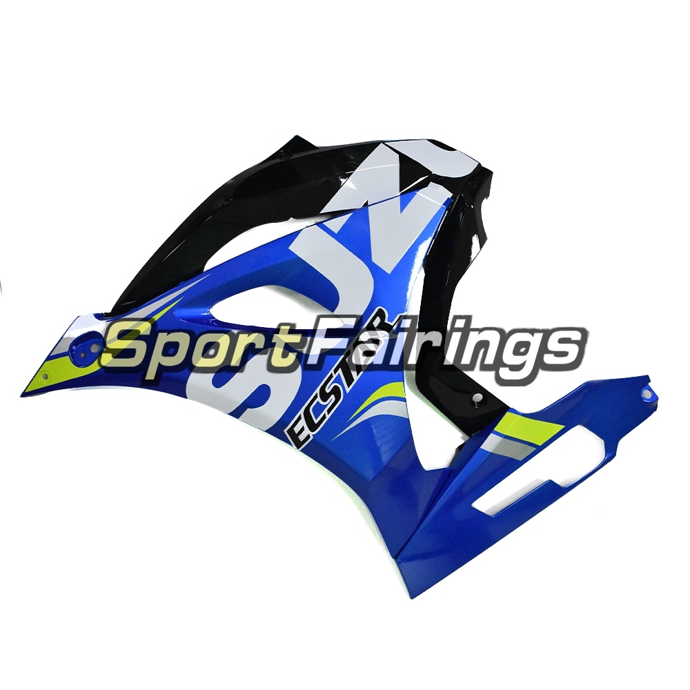 Blue Yellow Strips Motorcycle Fairing Kit Fit For Suzuki GSXR1000 2017 2018 2019 New Arrival Cowlings
