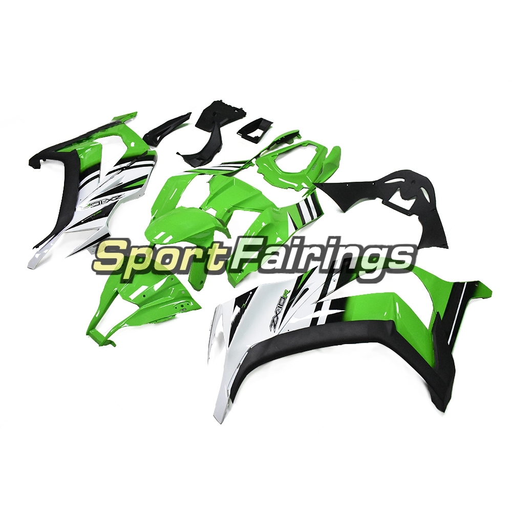 Full Fairing Kit Fit For Kawasaki ZX10R ZX-10R 2011 - 2015 - Green White Black