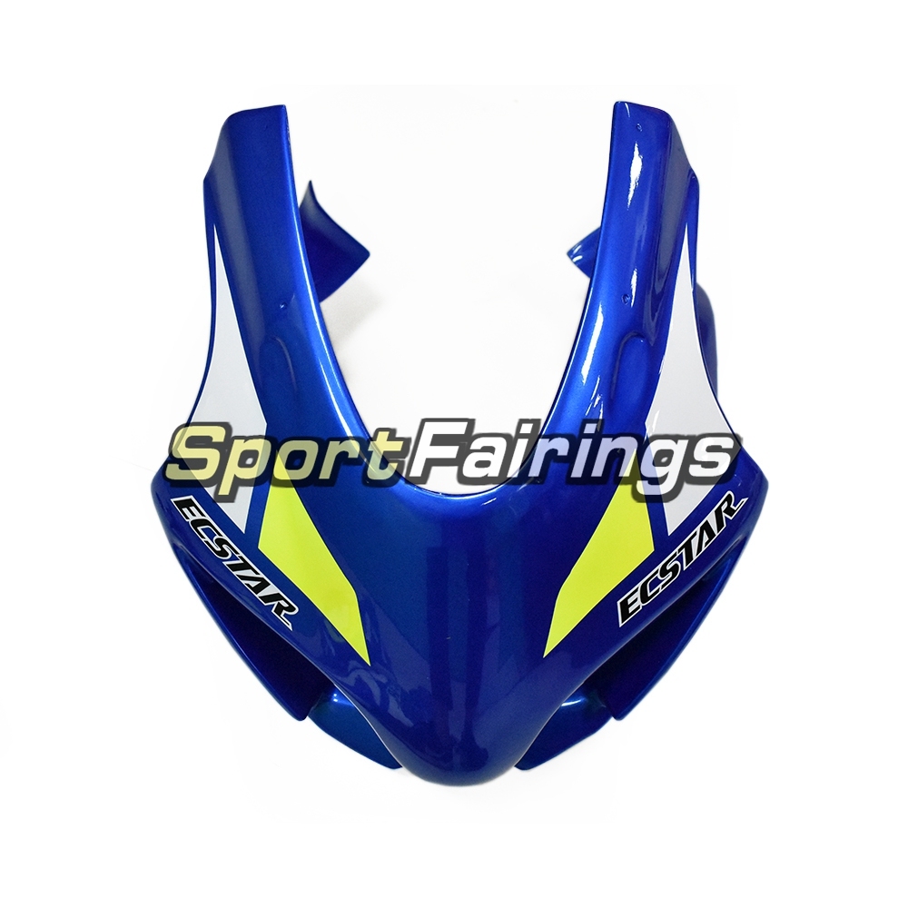 Fiberglass Racing Motorcycle Fairing Kit Fit For Suzuki GSXR1000 2017 2018 2019 New Arrival Cowlings-Blue White Yellow