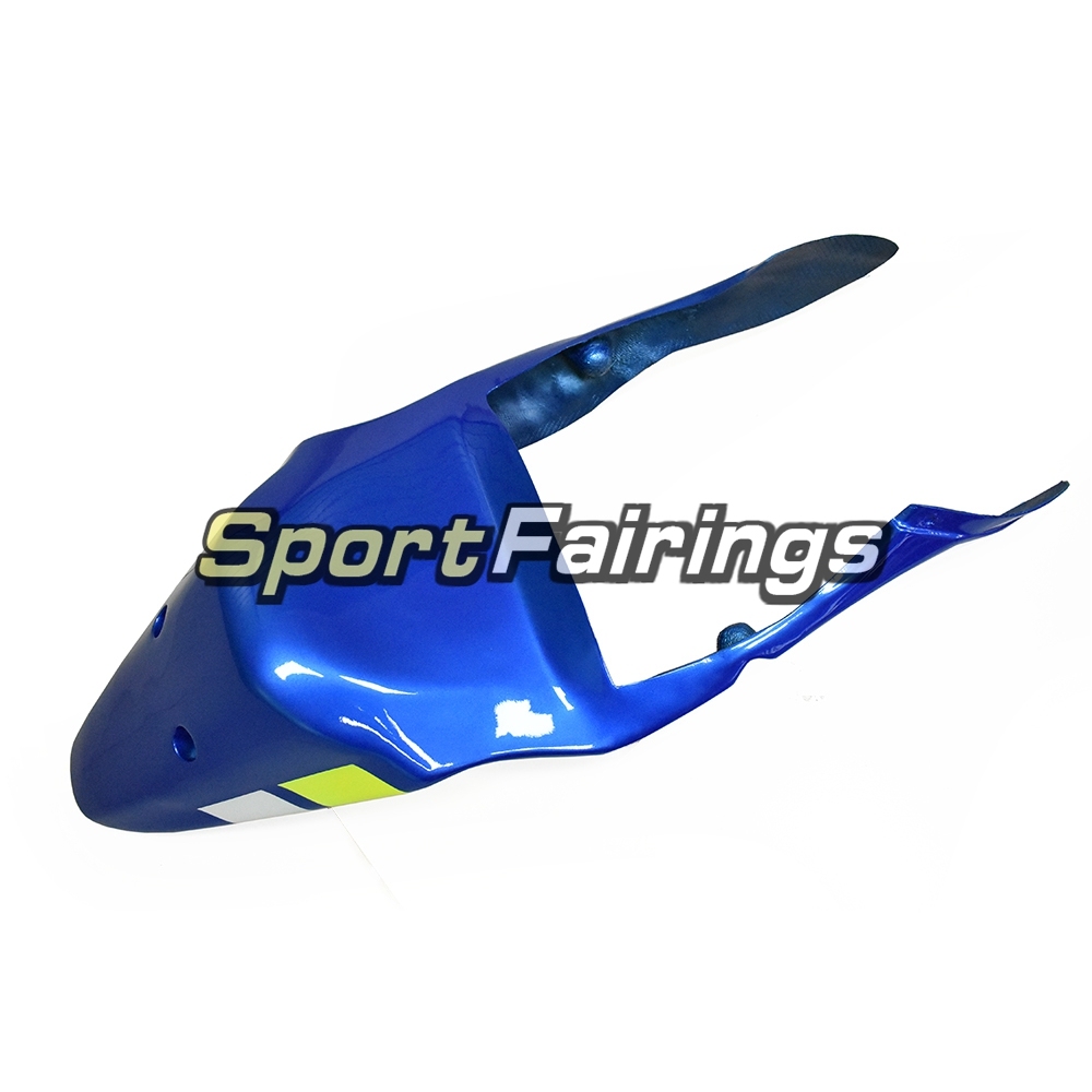 Fiberglass Racing Motorcycle Fairing Kit Fit For Suzuki GSXR1000 2017 2018 2019 New Arrival Cowlings-Blue White Yellow