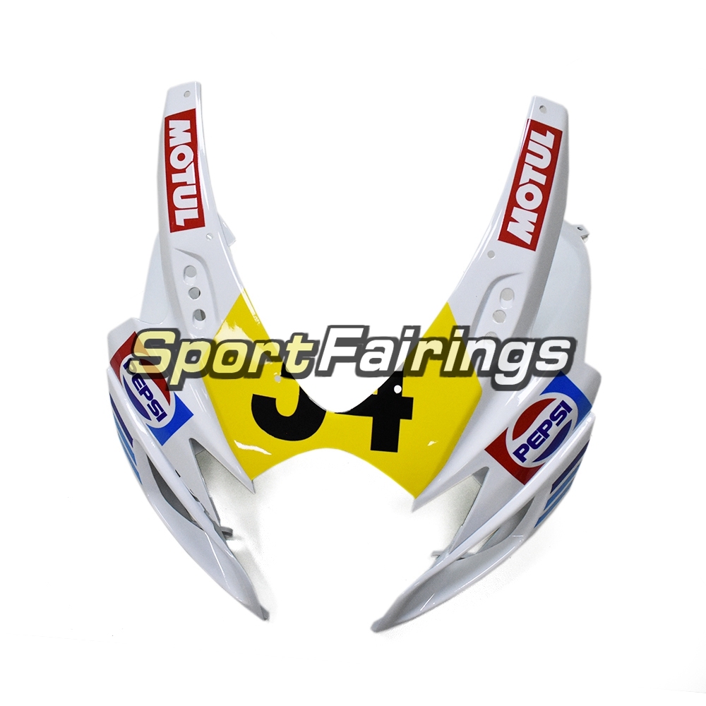 Fairing Kit Fit For Suzuki GSXR600 750 2006 - 2007 - White Yellow