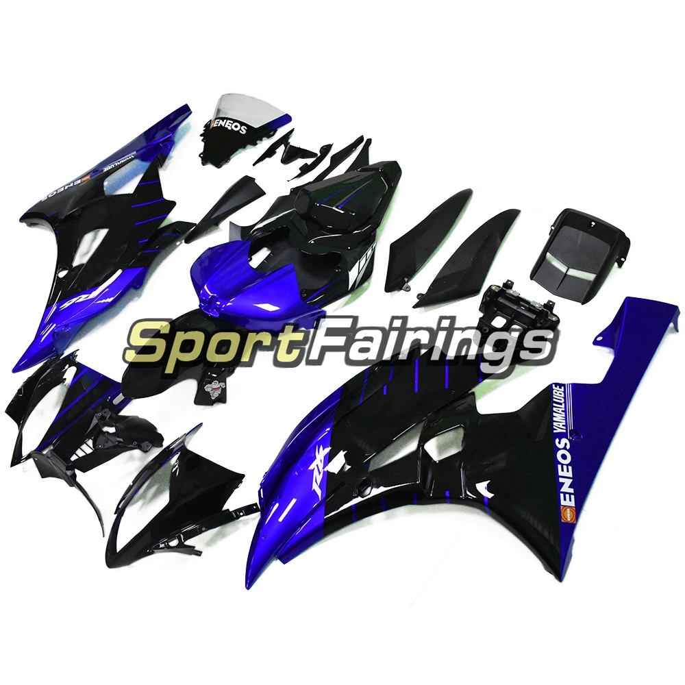 Fairing Kit Fit For Yamaha YZF R6 2006 2007 - Black Blue
