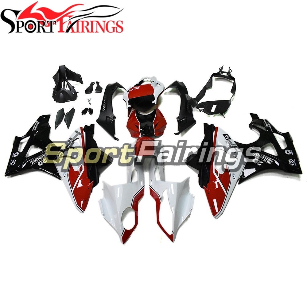 Fairing Kit Fit For BMW S1000RR 2011 - 2014 - White Red