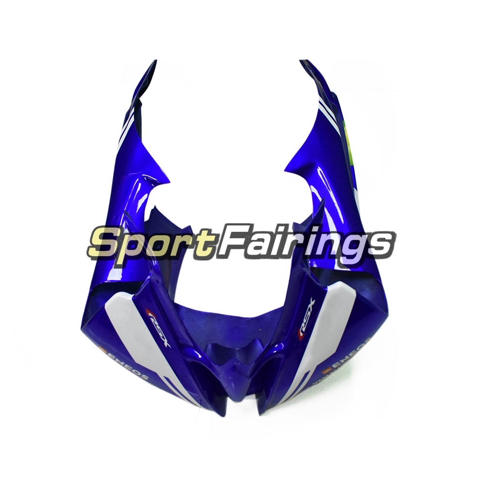 Fiberglass Racing Fairing Kit Fit For YZF R6 2008 - 2016 - White Blue