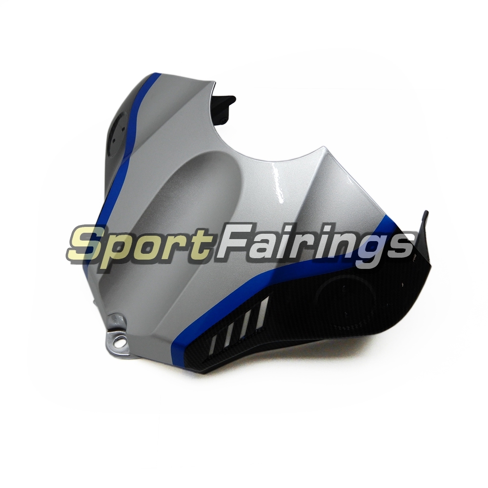 Fairing Kit Fit For Yamaha YZF R1 2015 2016 2017 2018 - Carbon Fiber Effect Blue Silver and Black