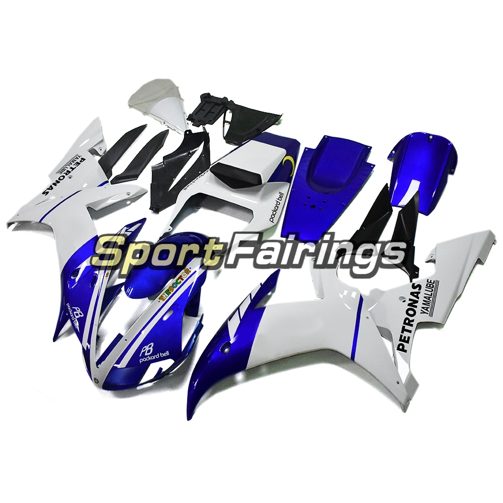 Fairing Kit Fit For Yamaha YZF R1 2002 2003 - Blue White