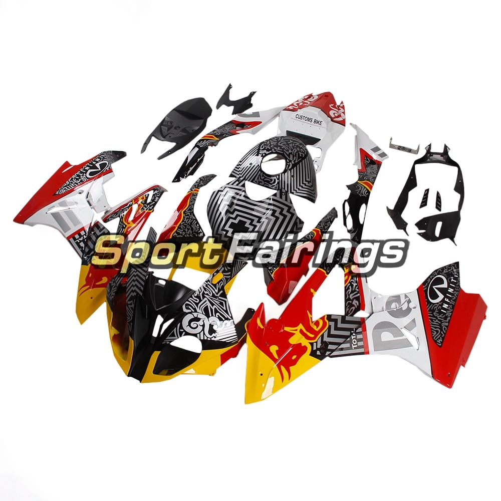 Fairing Kit Fit For BMW S1000RR 2017 2018 - Red Yellow