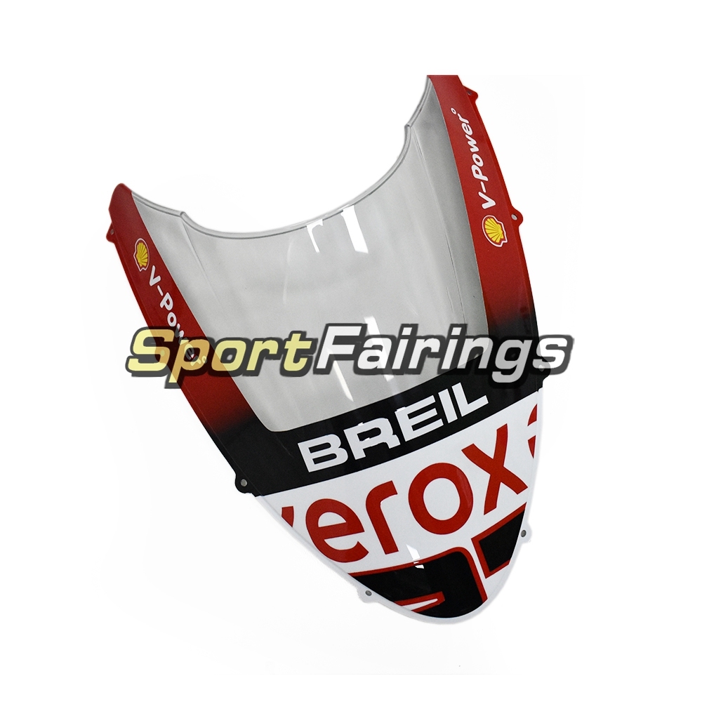 New Complete Fairing Kit Fit For Ducati 1098 1198 848 2007 - 2012 - Red White Black 21