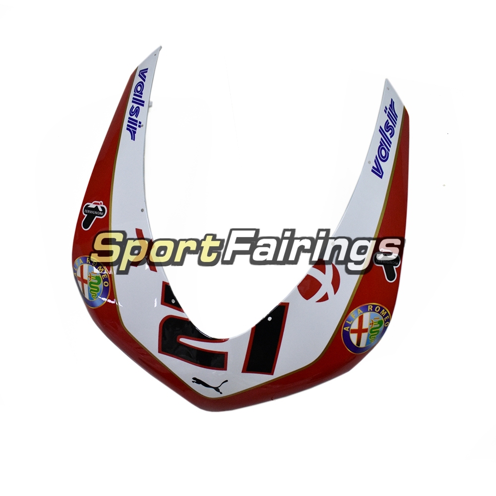 New Complete Fairing Kit Fit For Ducati 1098 1198 848 2007 - 2012 - Red White Black 21