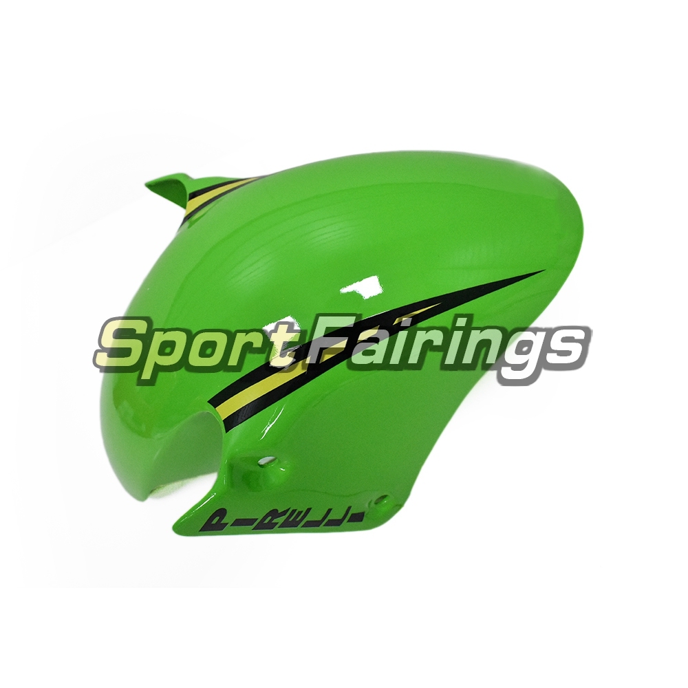 Hot Full Fairing Kit Fit For Kawasaki ZX9R 2002 - 2003 - Motocard Green Black Elf