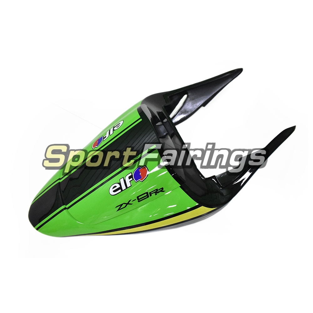 Hot Full Fairing Kit Fit For Kawasaki ZX9R 2002 - 2003 - Motocard Green Black Elf