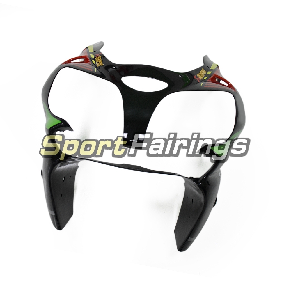 Hot Full Fairing Kit Fit For Kawasaki ZX9R 2002 - 2003 - Motocard Green Black Elf
