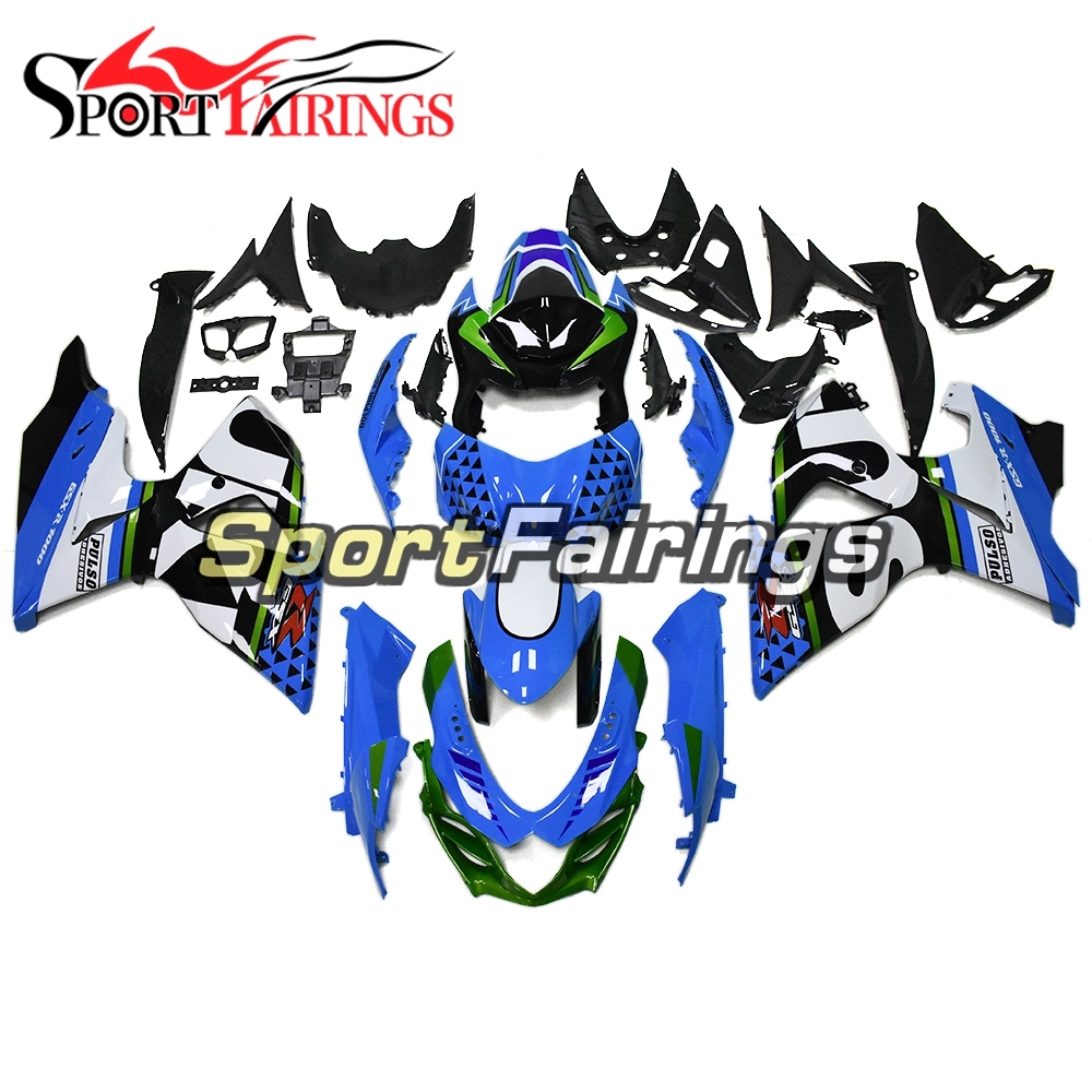 Fairing Kit Fit For Suzuki GSXR1000 K9 2009 - 2016 - Blue Green