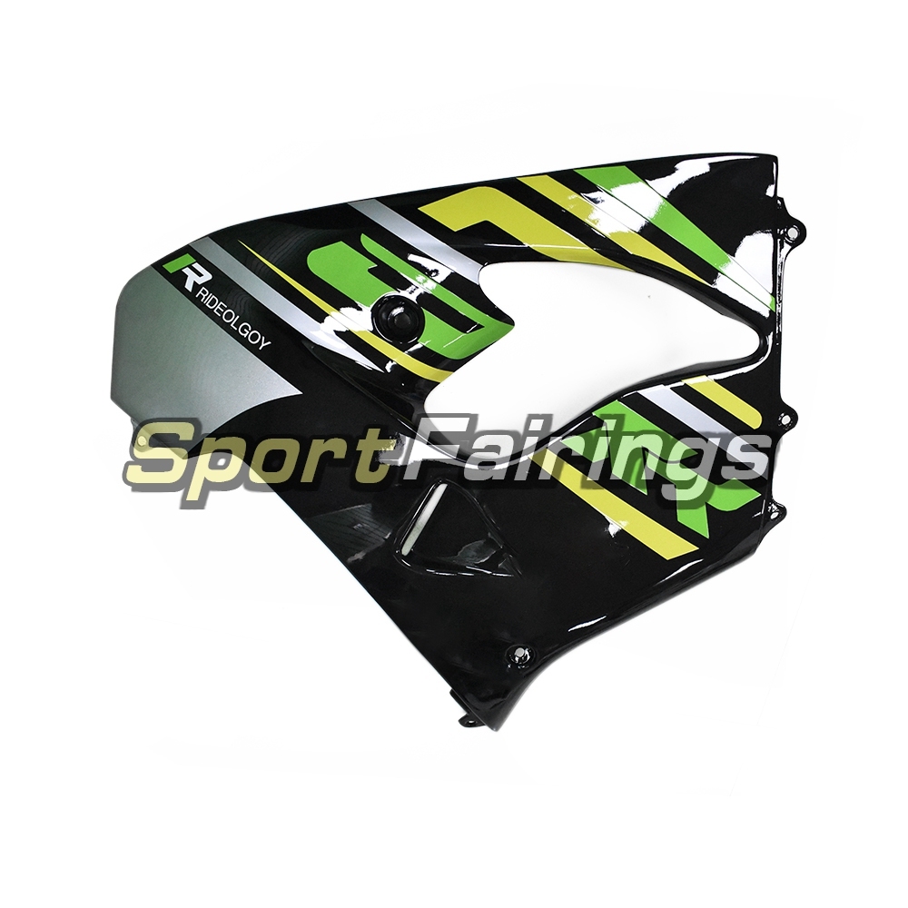 Hot Full Fairing Kit Fit For Kawasaki ZX9R 2002 - 2003 - Motocard Green Black Elf