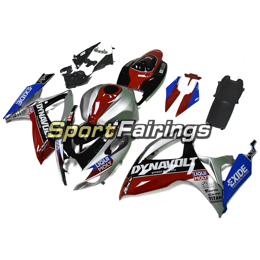 Fairing Kit Fit For Suzuki GSXR600 750 2006 - 2007 - Blue Red Silver