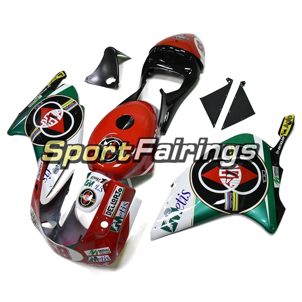 Hot Complete Fairins Fit For Aprilia RS250 1998 - 2002 - 58 Red Green White Black