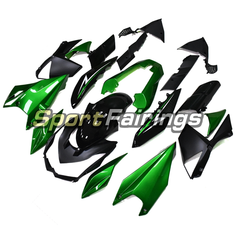 Complete Fairing Kit Fit For Kawasaki Z1000 2010 - 2013 - Gloss Pearl Green Black