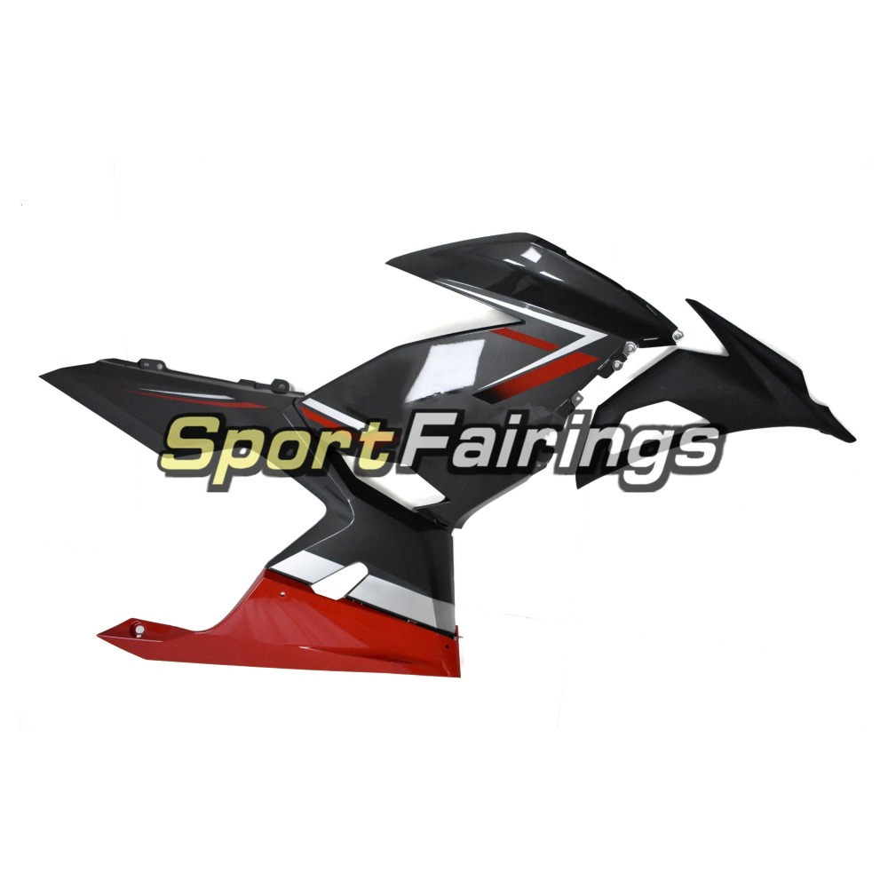 Complete Fairing Kit Fit For Kawasaki Ninja 400 NINJA400 2018-2020 - Gloss Red Black