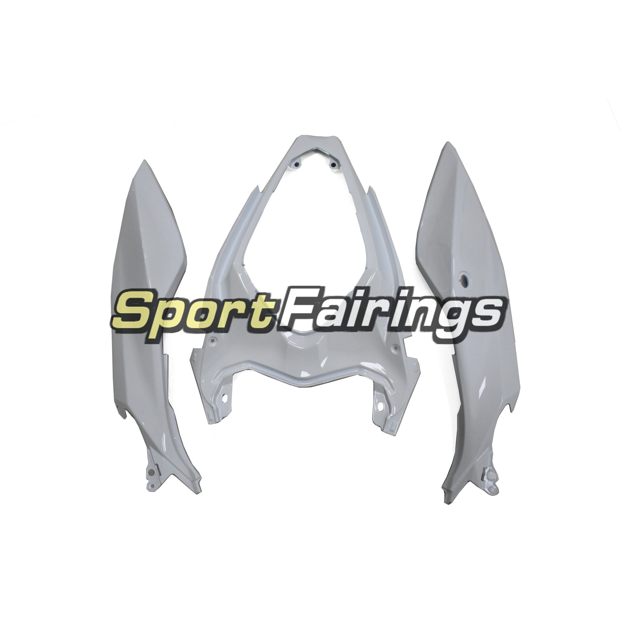 Sportbike Full Fairing  Kit Fit For Kawasaki Ninja 400 NINJA400 2018 - 2020 - Glossy White Black