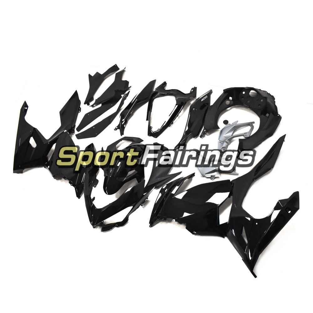 Full Fairings Kit Fit For Kawasaki Ninja 400 NINJA400 2018-2020 - Glossy Black