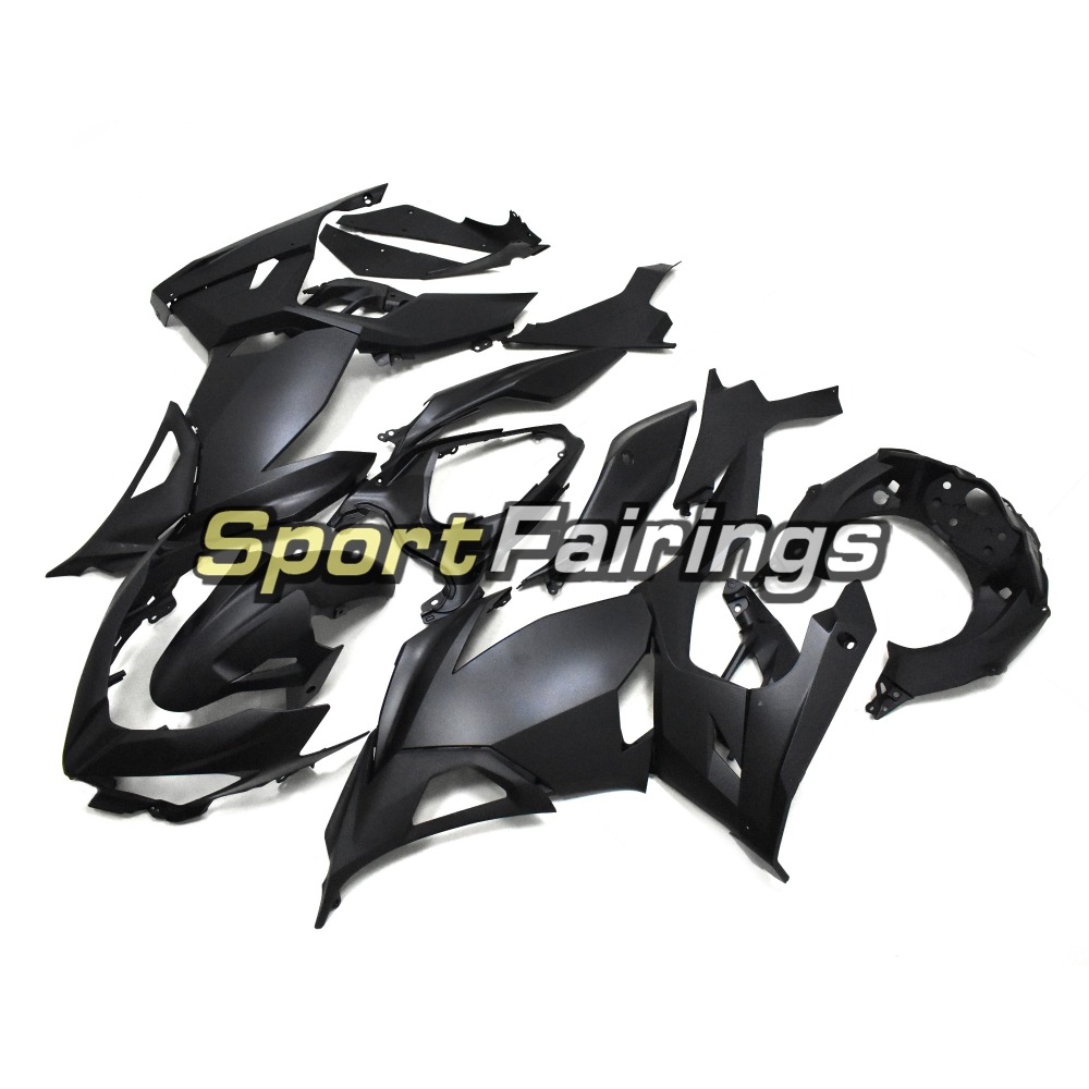 Full Fairing Kit Fit For Kawasaki Ninja 400 NINJA400 2018 - 2020 - Matte Pure Black
