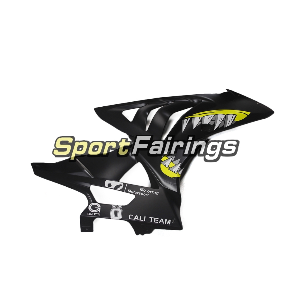 Fairing Kit Fit For BMW S1000RR 2011 - 2014 - Black Neon Yellow Shark Attack
