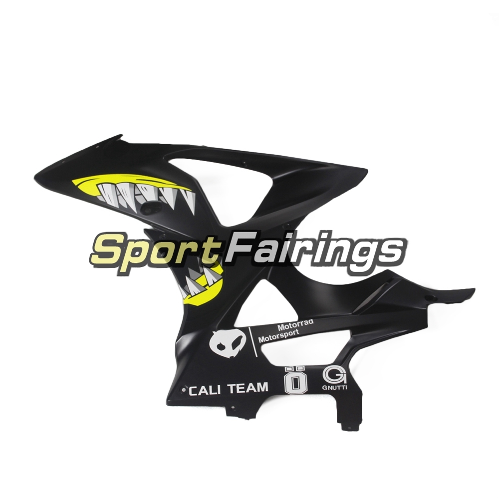 Fairing Kit Fit For BMW S1000RR 2011 - 2014 - Black Neon Yellow Shark Attack