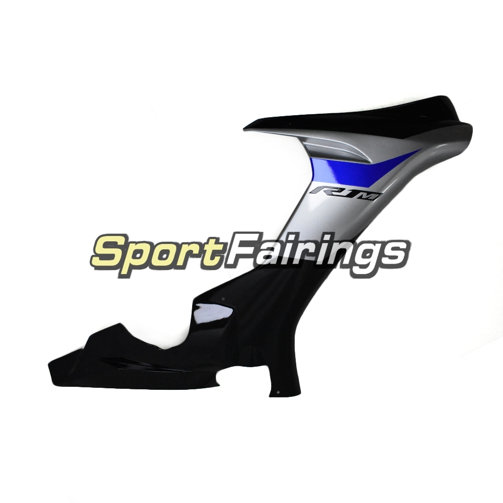 Fairing Kit Fit For Yamaha YZF R1 2015 2016 2017 2018 - Silver Blue and Black