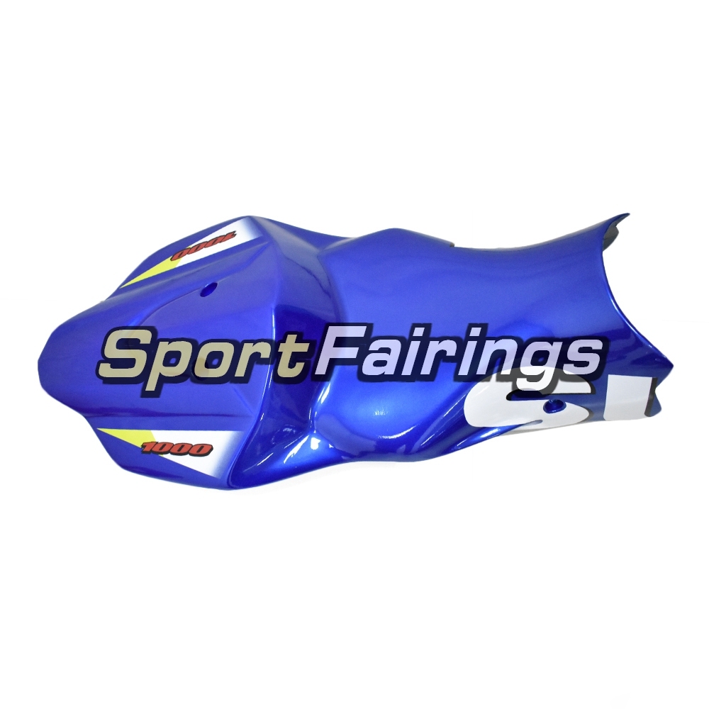 Racing Fiberglass Fairing Kit Fit For Suzuki GSXR1000 K9 2009 - 2016 - Blue White