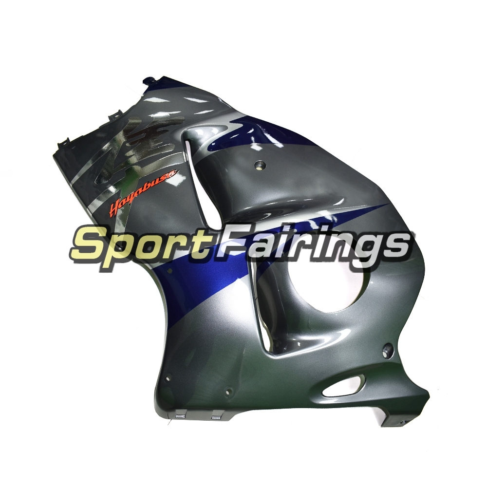 Fairing Kit Fit For Suzuki GSXR1300 Hayabusa 1997 - 2007 - Metallic Blue Silver