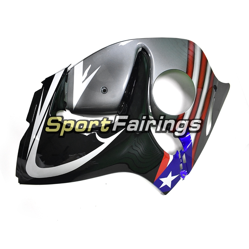 Fairing Kit Fit For Suzuki GSXR1300 Hayabusa 2008 - 2016 - Metallic Black Silver