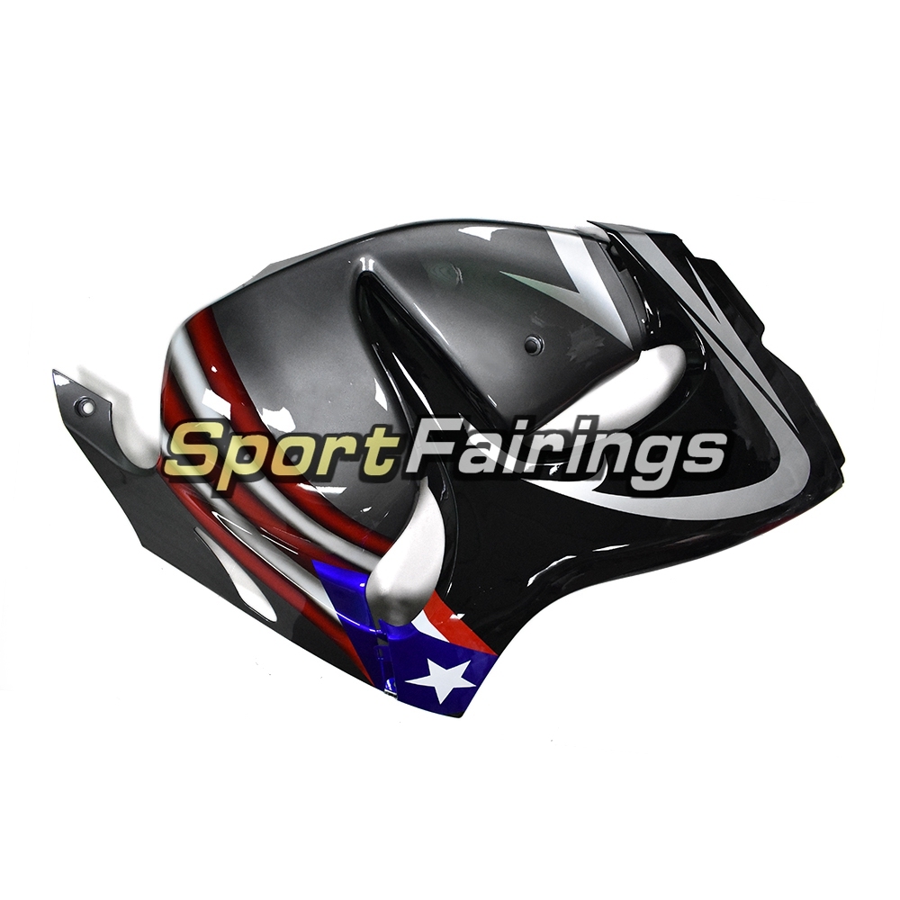 Fairing Kit Fit For Suzuki GSXR1300 Hayabusa 2008 - 2016 - Metallic Black Silver