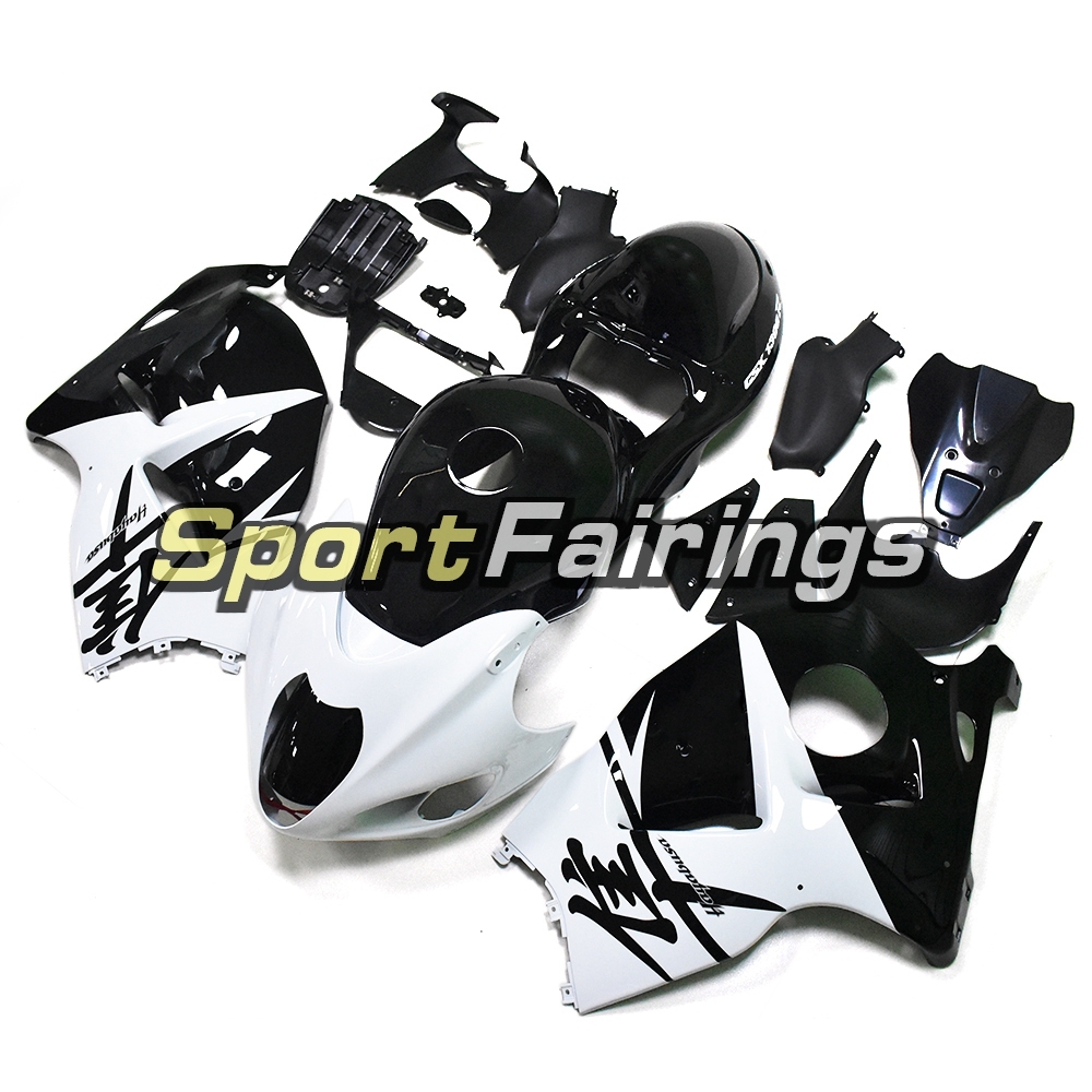 Fairing Kit Fit For Suzuki GSXR1300 Hayabusa 1997 - 2007 - Gloss White Black