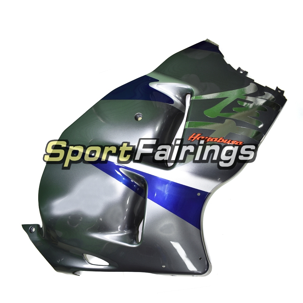 Fairing Kit Fit For Suzuki GSXR1300 Hayabusa 1997 - 2007 - Metallic Blue Silver