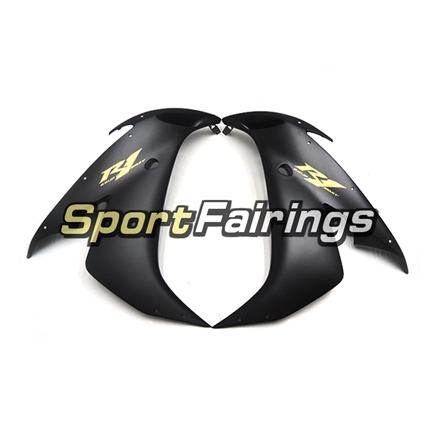 Fairing Kit Fit For Yamaha YZF R1 2004 - 2006 - Gloss Black with Gold Decals