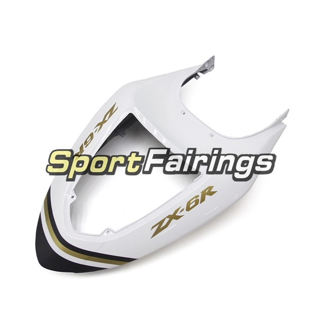 Full Fairing Kit Fit For Kawasaki ZX-6R 2005 - 2006 - Lucky Strike Edition