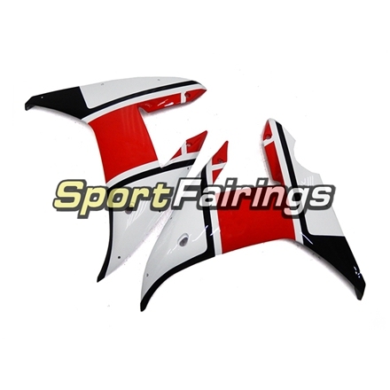 Fairing Kit Fit For Yamaha YZF R1 2002 2003 - YAMALUBE White Red