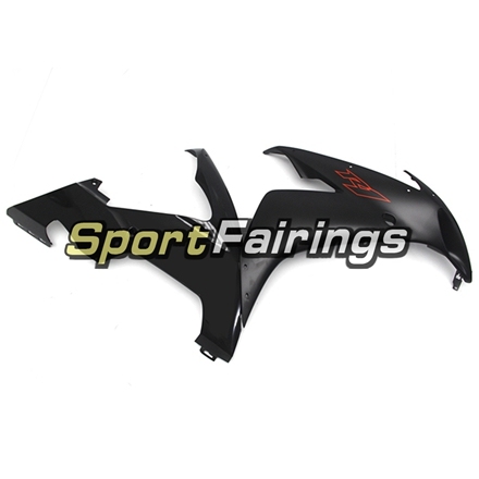 Fairing Kit Fit For Yamaha YZF R1 2004 - 2006 - Shinny Black Flat Black with Red Decals