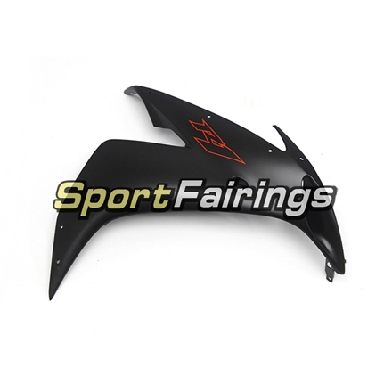 Fairing Kit Fit For Yamaha YZF R1 2004 - 2006 - Shinny Black Flat Black with Red Decals