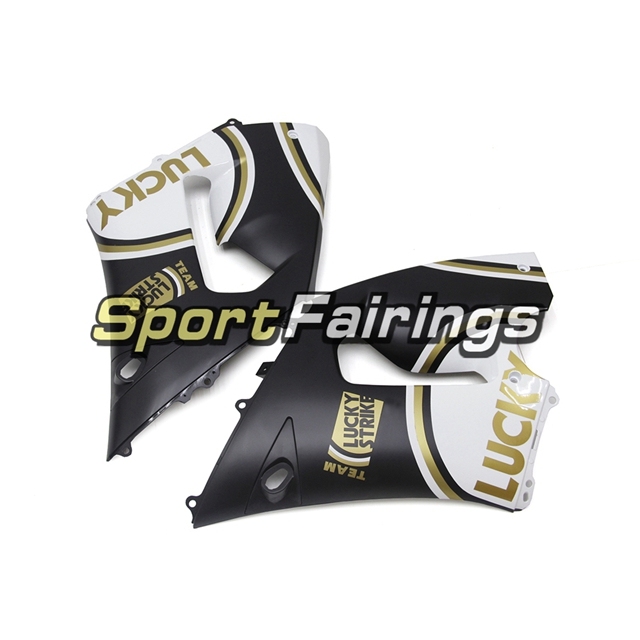Full Fairing Kit Fit For Kawasaki ZX-6R 2005 - 2006 - Lucky Strike Edition