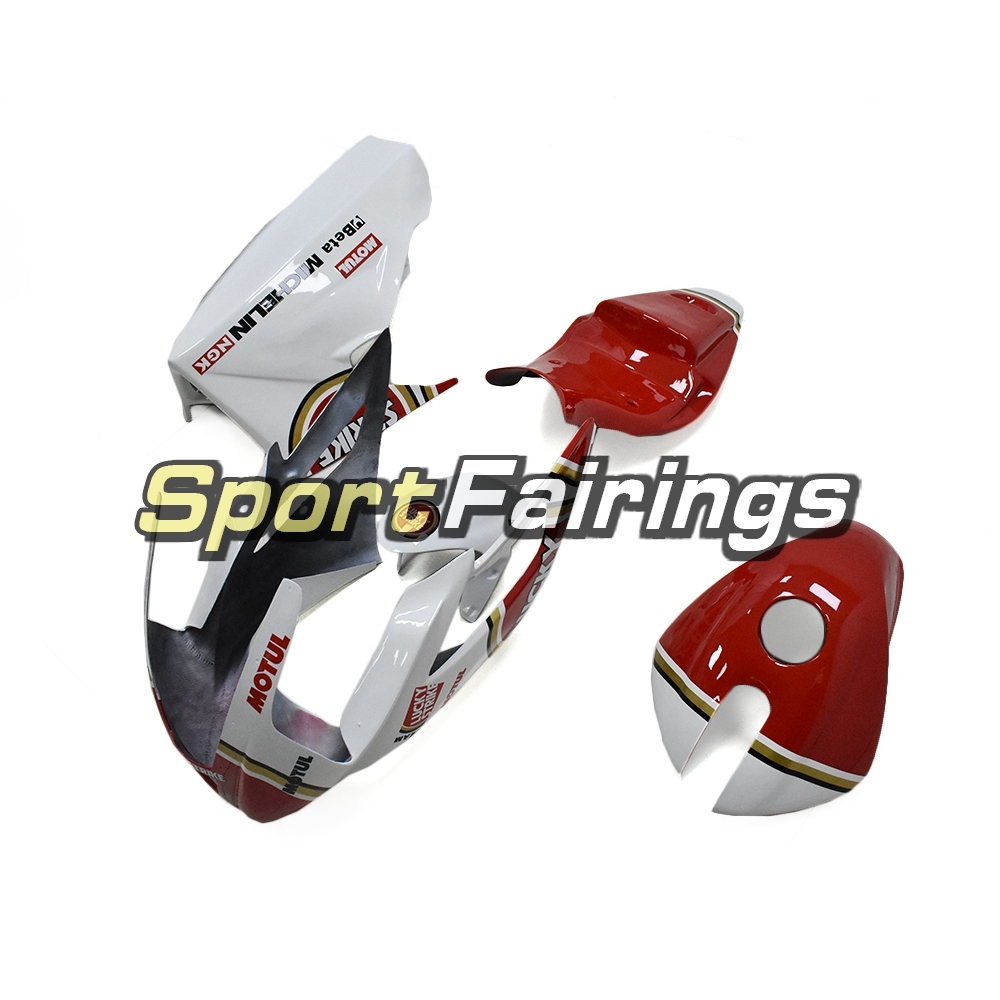 Racing Fiberglass Fairing Kit Fit For Daytona675 2006 - 2008 - White Red Black