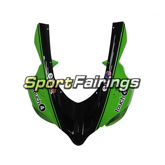 Full Fairing Kit Fit For Kawasaki ZX10R 2004 - 2005 - Elf Black Green