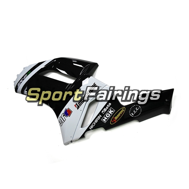 Sportbike Fairing Kit Fit For Kawasaki ZX-6R 2007 - 2008 - Elf Black White