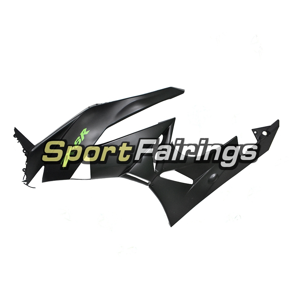 Motorcycle Full Fairing Kit Fit For Kawasaki ZX-6R 2009 - 2010 - Matte Black