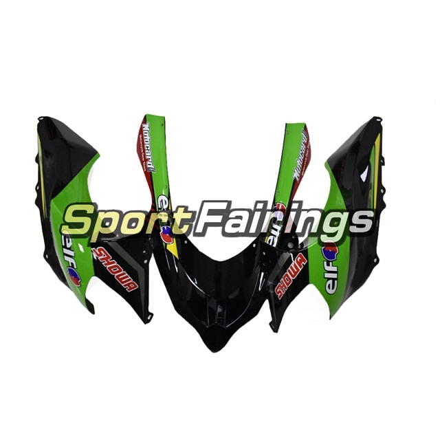 Full Fairing Kit Fit For Kawasaki ZX10R 2004 - 2005 - Black Green Red