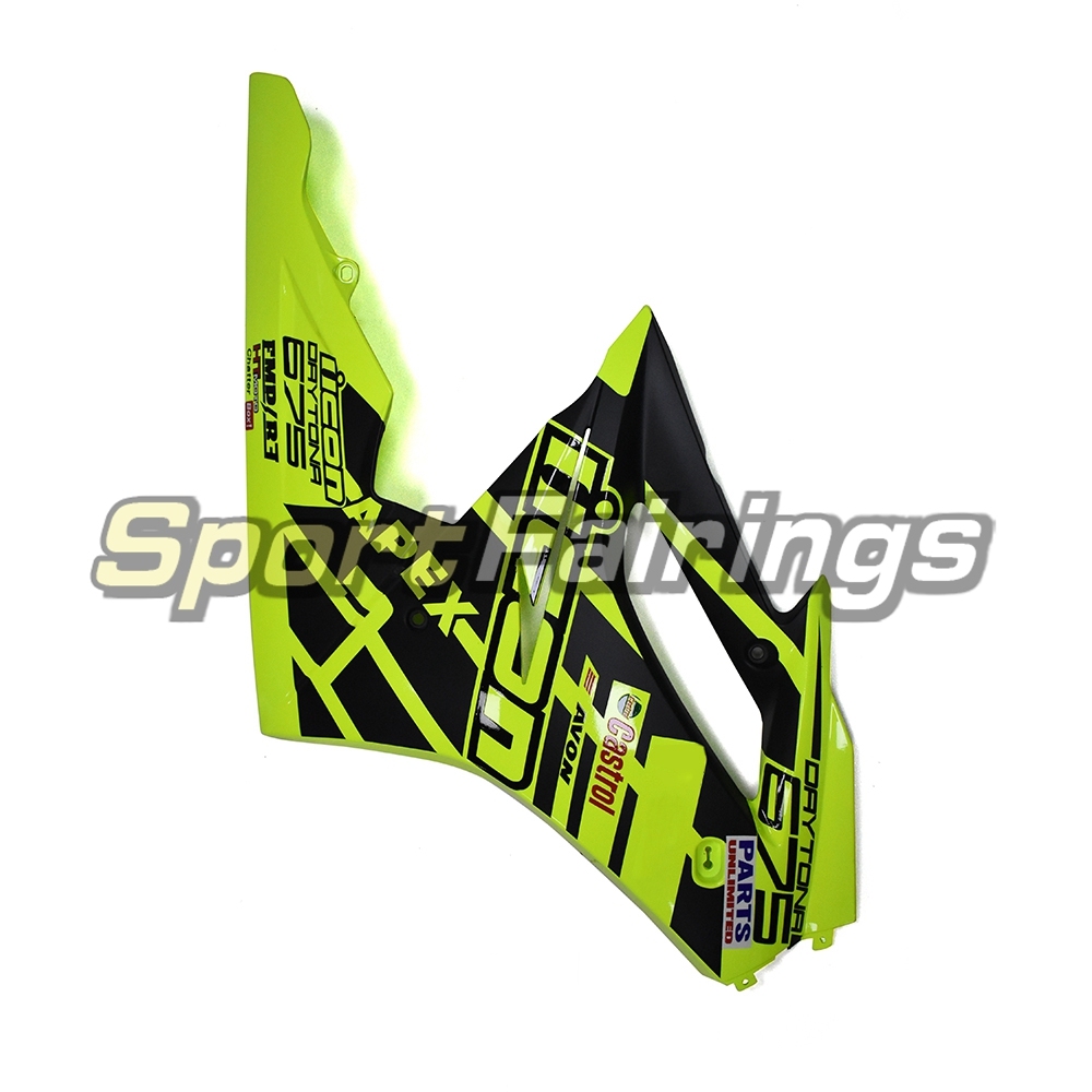 Fairing Kit Fit For Daytona675 2006 - 2008 -Light Green Black