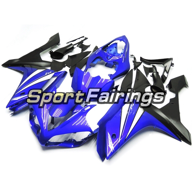 Fairing Kit Fit For Yamaha YZF R1 2007 2008 - White Black Lowers
